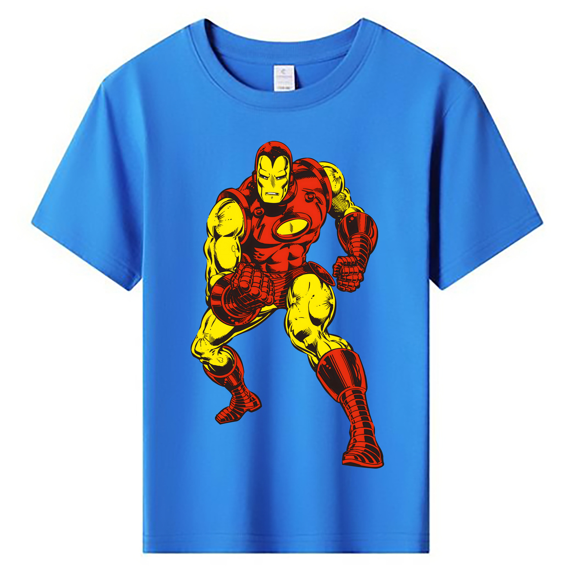 （画像用） アベンジャーズ The Avengers 綿100％キッズTシャツ（フロントプリント）